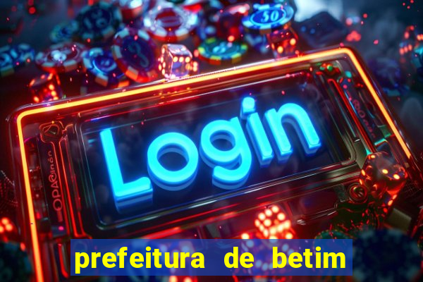 prefeitura de betim contracheque online